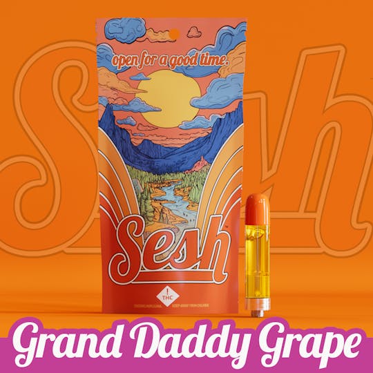 Craft Concentrates - Sesh Cartridge (1000mg) - Grand Daddy Grape - 1