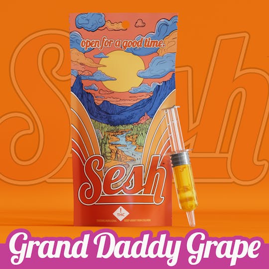 Craft Concentrates - Sesh Syringe (1000mg) - Grand Daddy Grape - 1