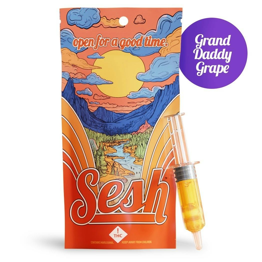 Craft Concentrates - Grand Daddy Grape - Syringe (1000mg) - by Sesh® - 1