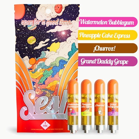 Craft Concentrates - VARIETY 4-PACK #1 - 4X-1000mg Cartridges - by Sesh® - 1