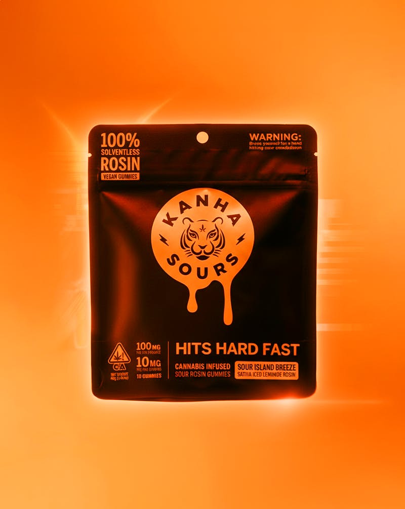 KANHA - Sour Island Breeze | Rosin Sours | Iced Lemonade | Sativa | 10-pack - 1