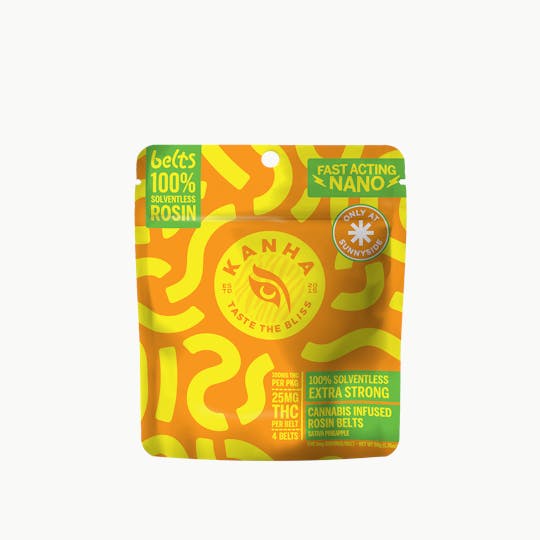 KANHA - KANHA | Rosin Belts | Pineapple | Sativa | 4-pack - 1