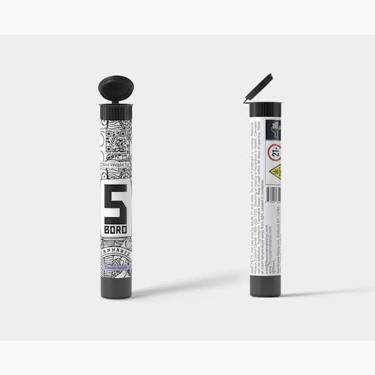 5Boro Cannabis - 5Boro | Double Grape | Pre Roll | 1G - 1