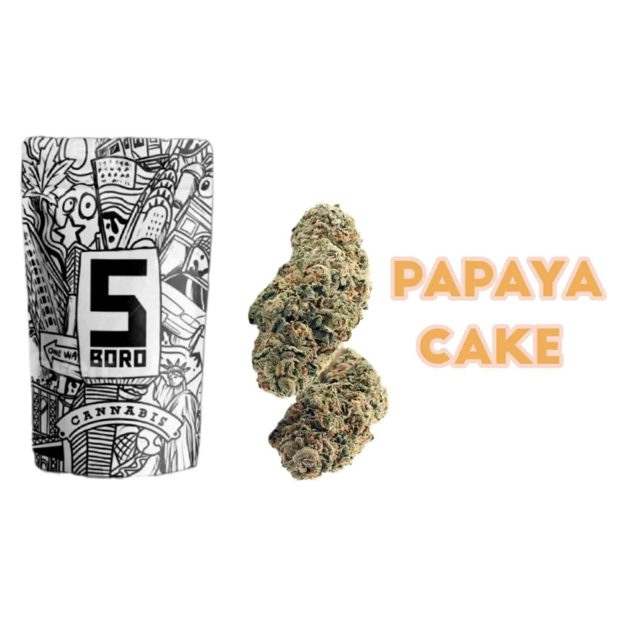 5Boro Cannabis - 5Boro | Papaya Cake | Flower | 3.5G - 1