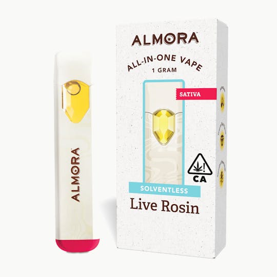 Almora - Solventless Live Rosin Jack Herer AIO 1g - 1