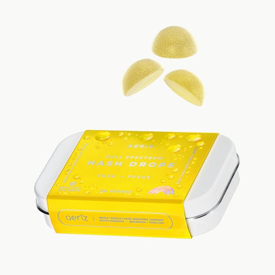 Aeriz - Yuzu Focus Full Spectrum Hash Drops 50mg 20pk - 1