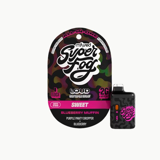 Super Fog - Super Fog Loud | Blueberry Muffin | All-In-One 2g - 1