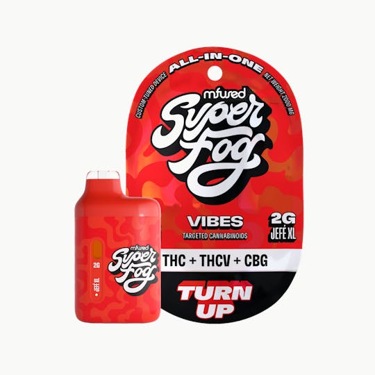 Super Fog - Super Fog | Turn Up | Disposable Vape 2g - 1