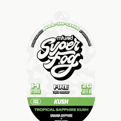 Super Fog - Super Fog Fire | Tropical Sapphire Kush | All-In-One 2g - 1