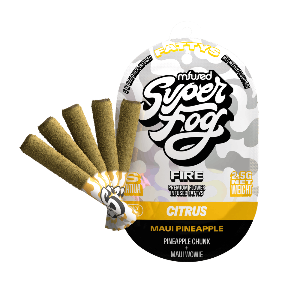 Super Fog - Super Fog Fire | Maui Pineapple | Infused Fattys .5g [5pk] - 1