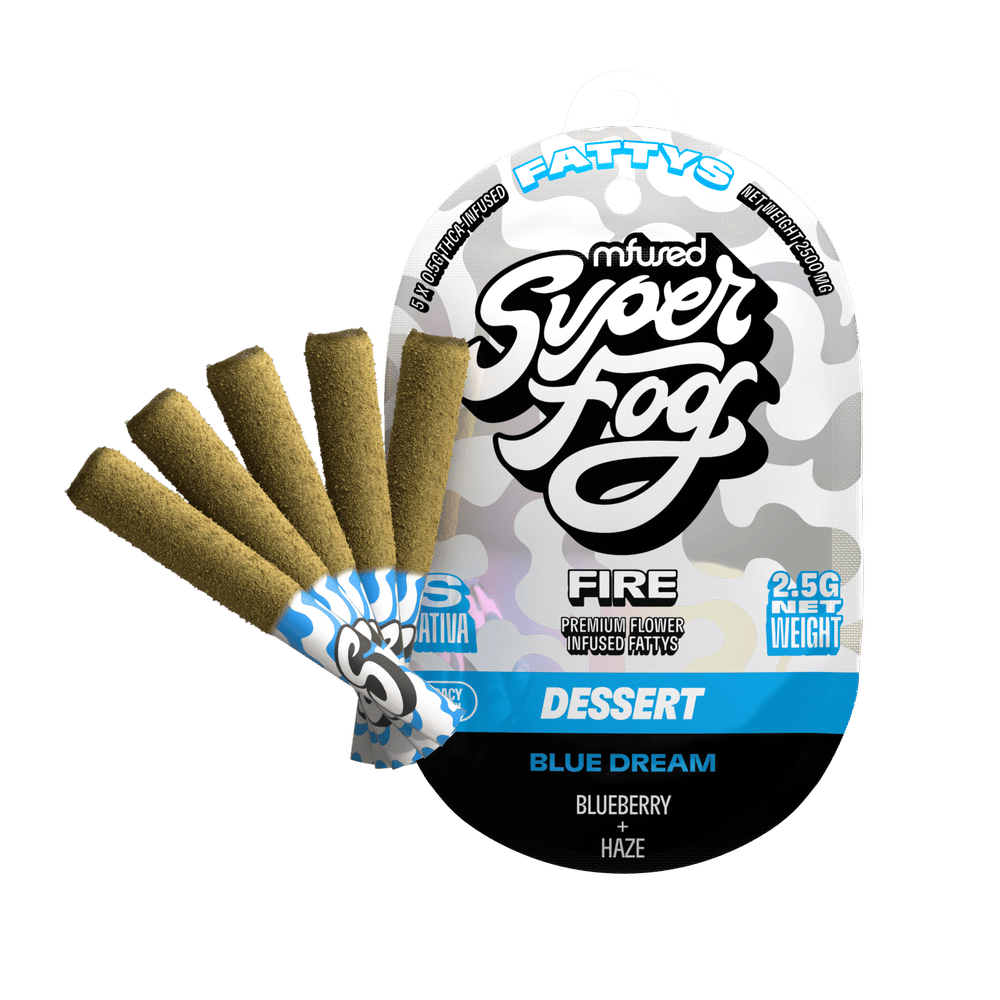 Super Fog - Super Fog Fire | Blue Dream | Infused Fattys .5g [5pk] - 1