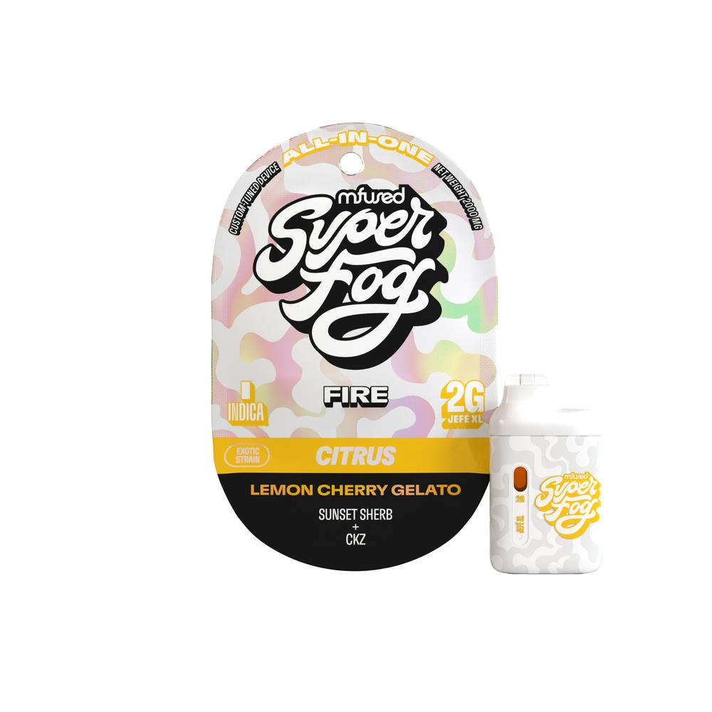 Super Fog - Super Fog Fire | Lemon Cherry Gelato | All-In-One 2g - 1