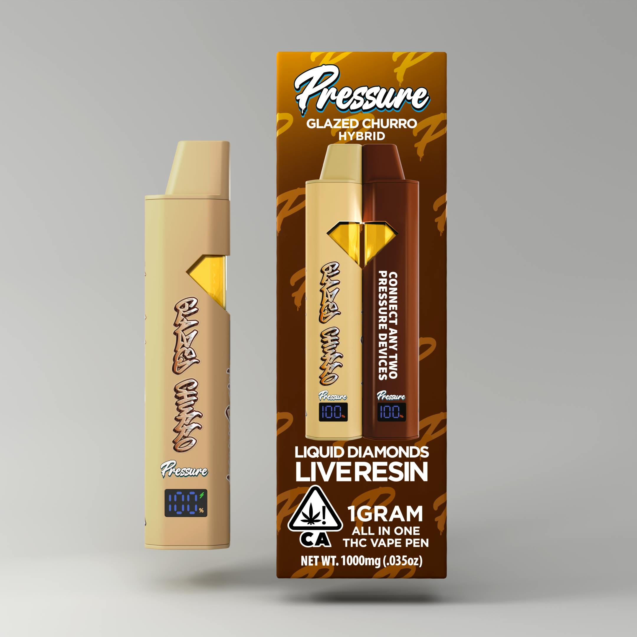 Pressure Extracts - Pressure Extracts | Glazed Churro | All In One |1G - 1