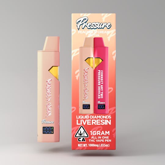 Pressure Extracts - Pressure Extracts | Peaches N Cream | All In One | 1G - 1