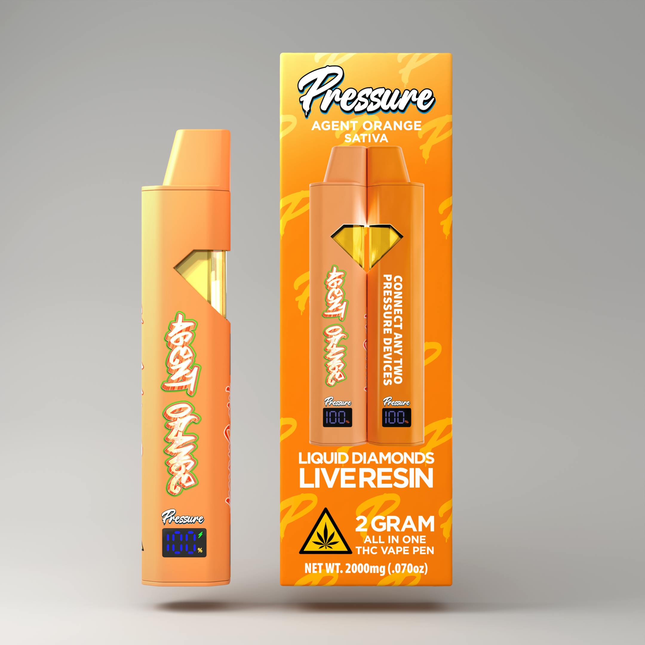 Pressure Extracts - Pressure Extracts | Agent Orange | All In One | 2G - 1