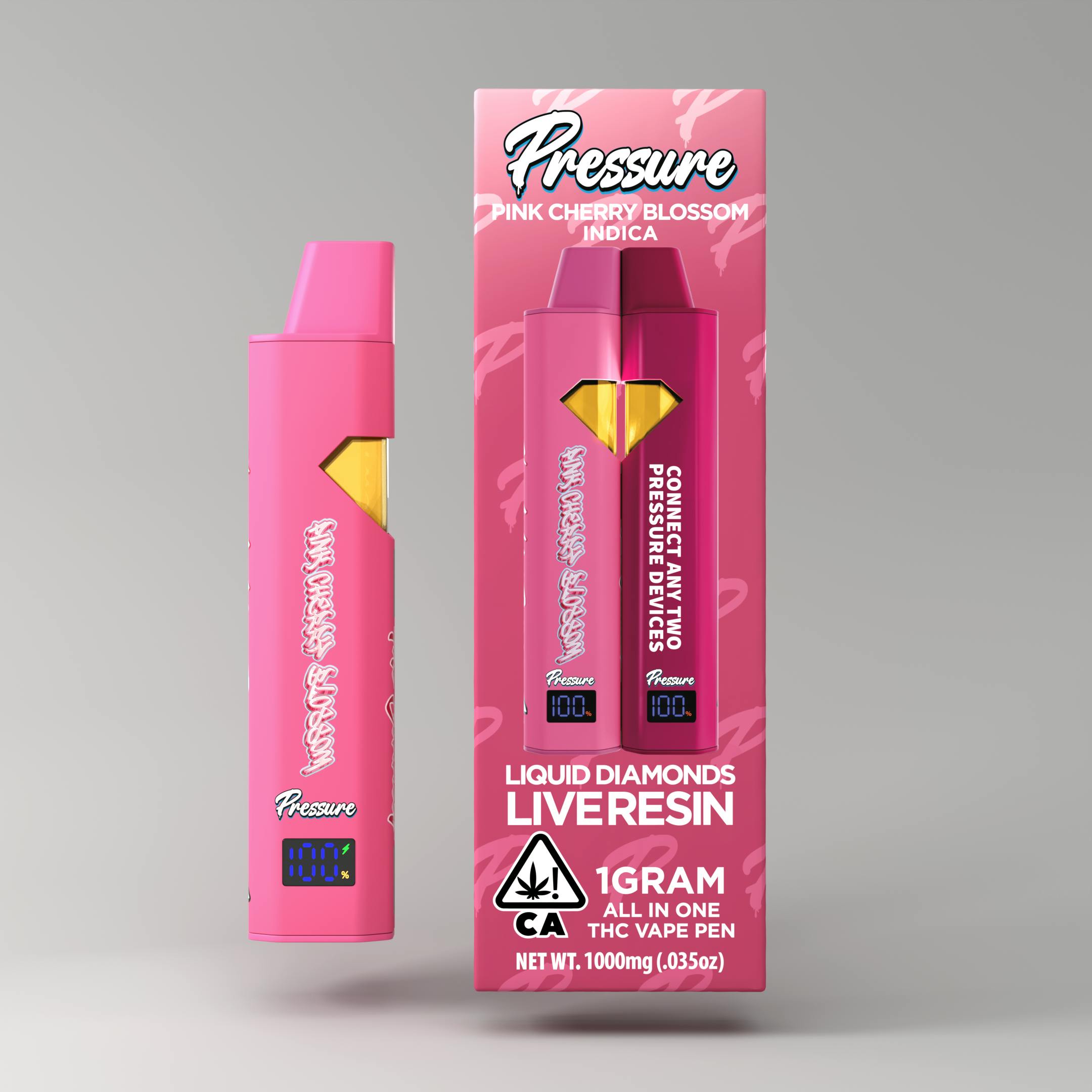 Pressure Extracts - Pressure Extracts | Pink Cherry Blossom | All In One | 1G - 1
