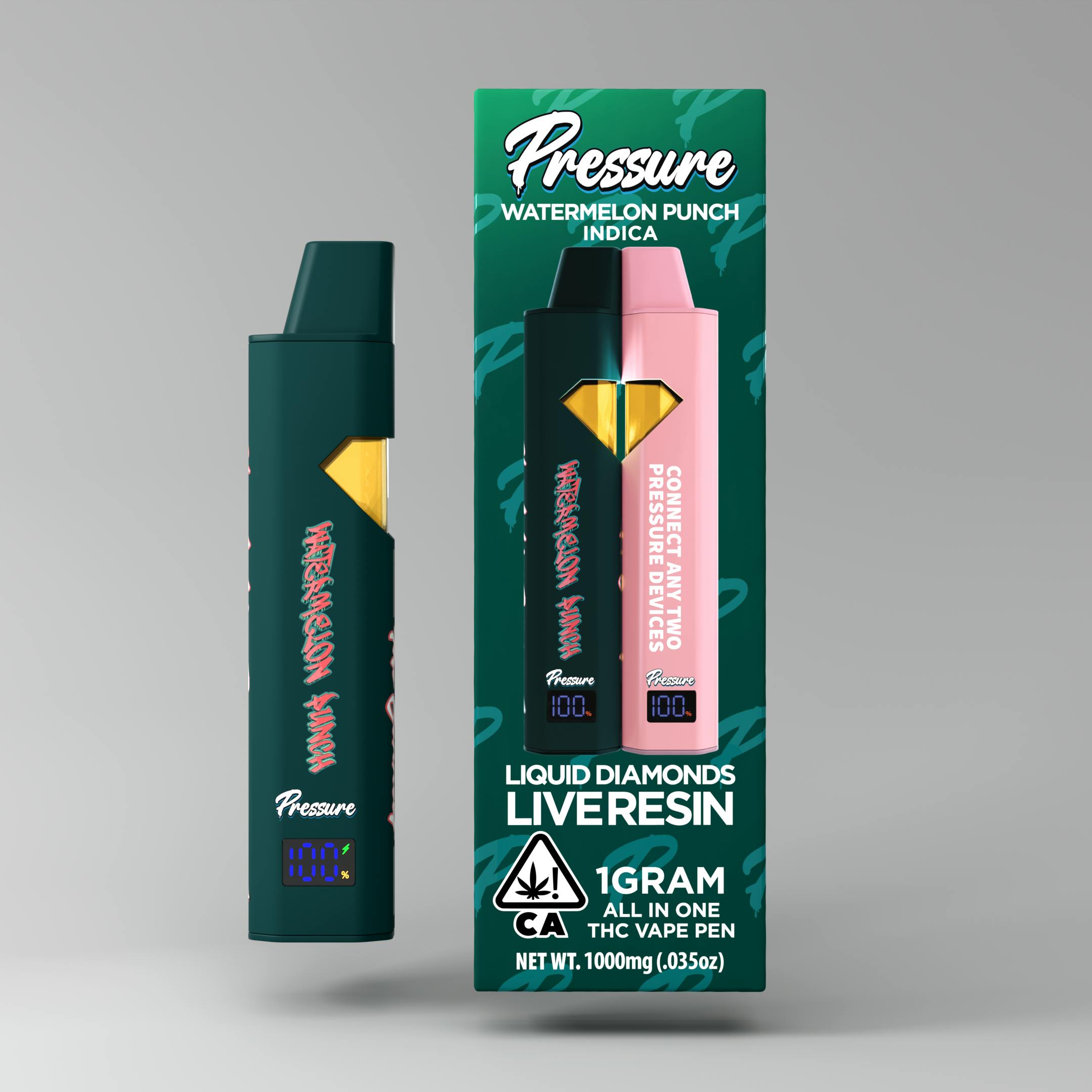 Pressure Extracts - Pressure Extracts | Watermelon Punch | All In One | 1G - 1