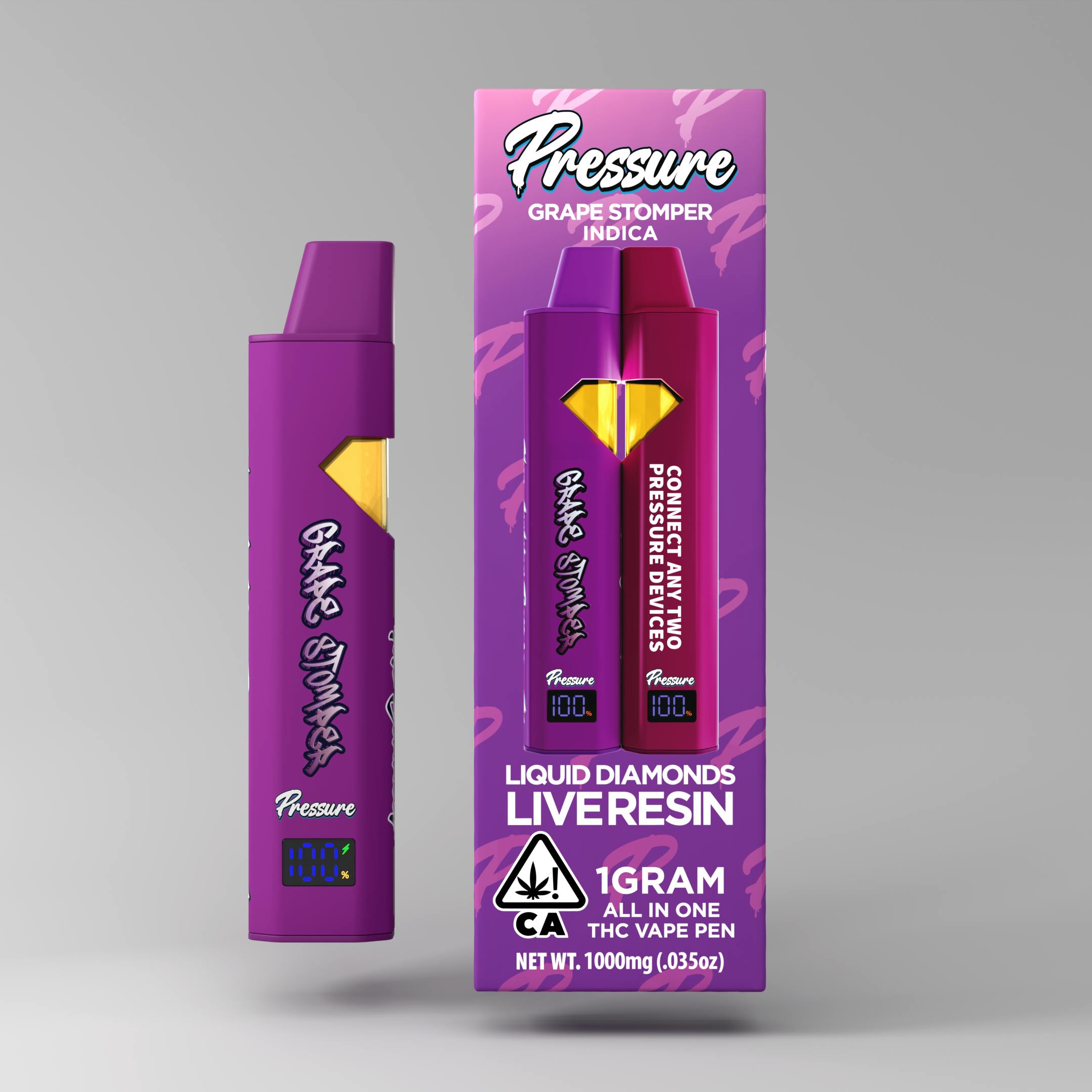 Pressure Extracts - Pressure Extracts | Grape Stomper | All In One | 1G - 1