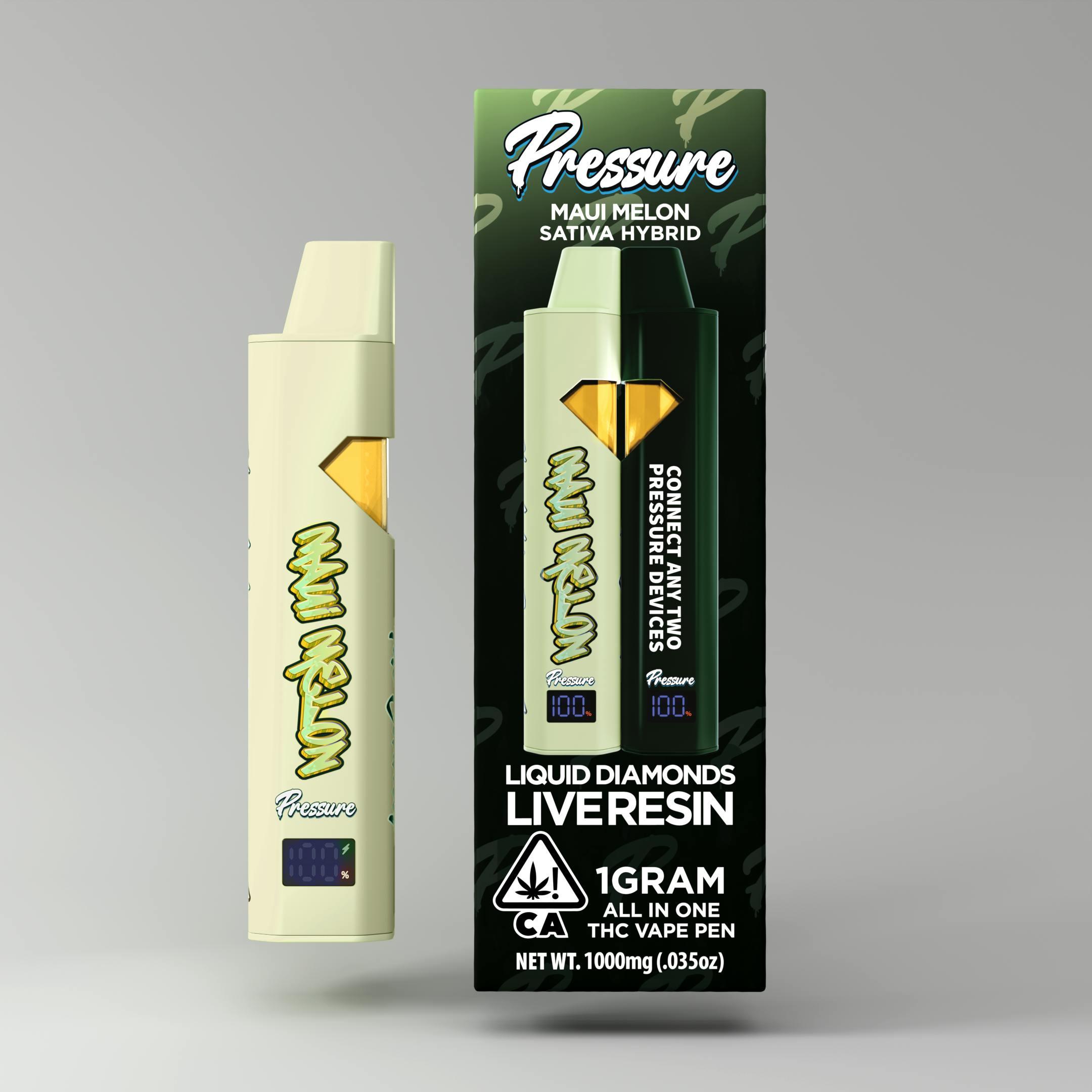 Pressure Extracts - Pressure Extracts | Maui Melon | All In One | 1G - 1