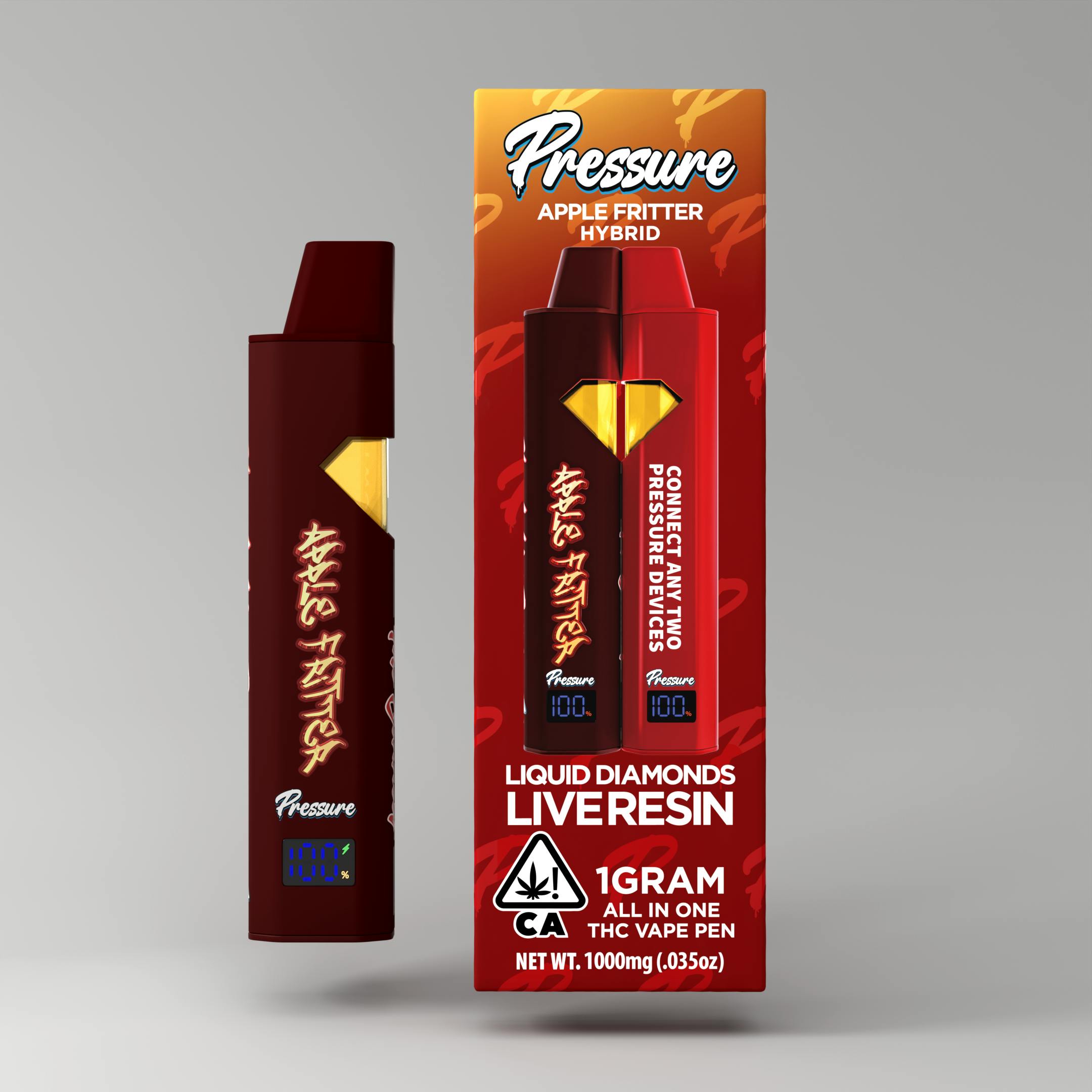 Pressure Extracts - Pressure Extracts | Apple Fritter | All In One | 1G - 1