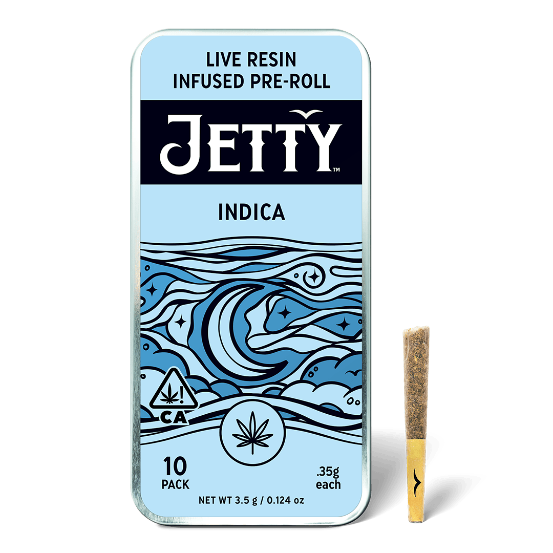 Jetty Extracts - Jetty Pre-Roll Live Resin Infused 10 Packs (3.5g) Fatso x Mule Fuel - 1