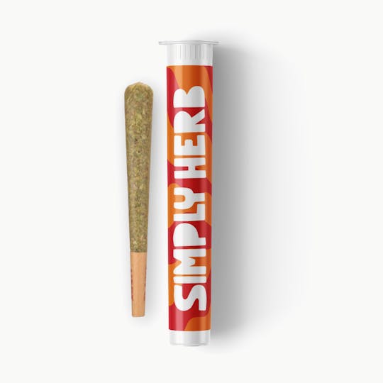 Simply Herb - Simply Herb | Dual OG #4 | Single Infused Pre Roll 1G - 1