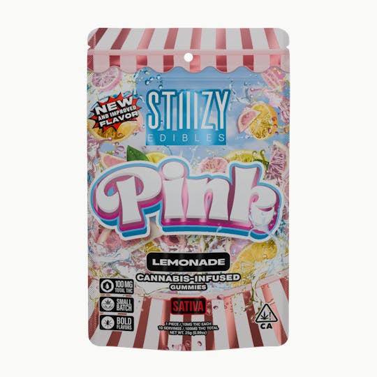 STIIIZY - - PINK - 100MG LEMONADE EDIBLES - 1