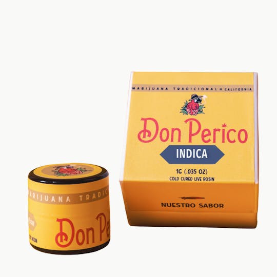 Don Perico - Don Perico - Live Rosin Cold Cure - Mary's OG (Indica) - 1g - 1