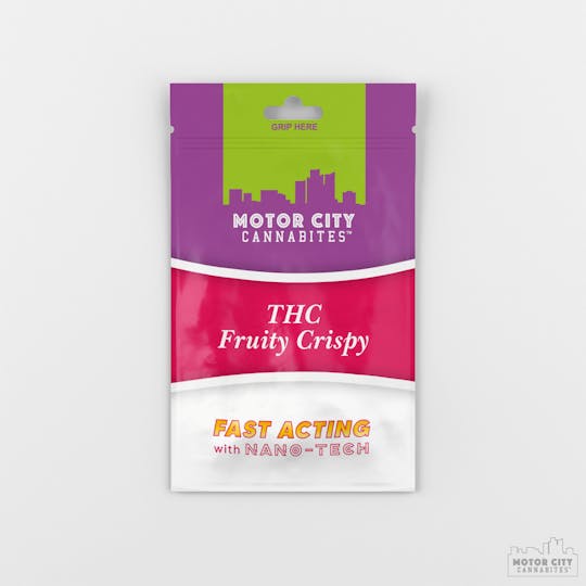 Motor City Cannabites - THC Fruity Crispy - 1
