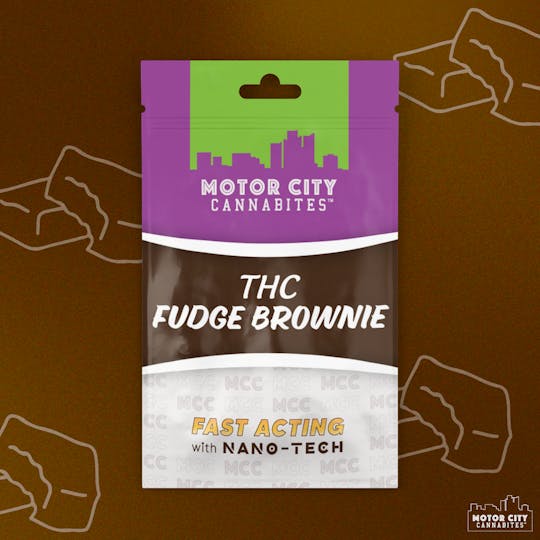 Motor City Cannabites - Fudge Brownie - 1