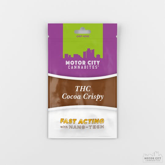 Motor City Cannabites - THC Cocoa Crispy - 1