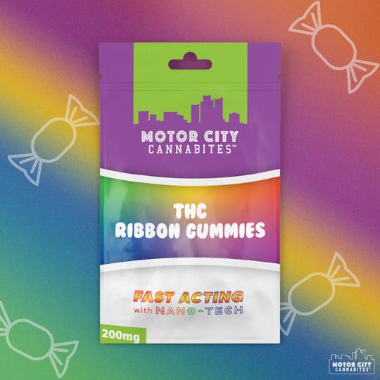 Motor City Cannabites - THC Ribbon Gummies (20 Pieces) - 1