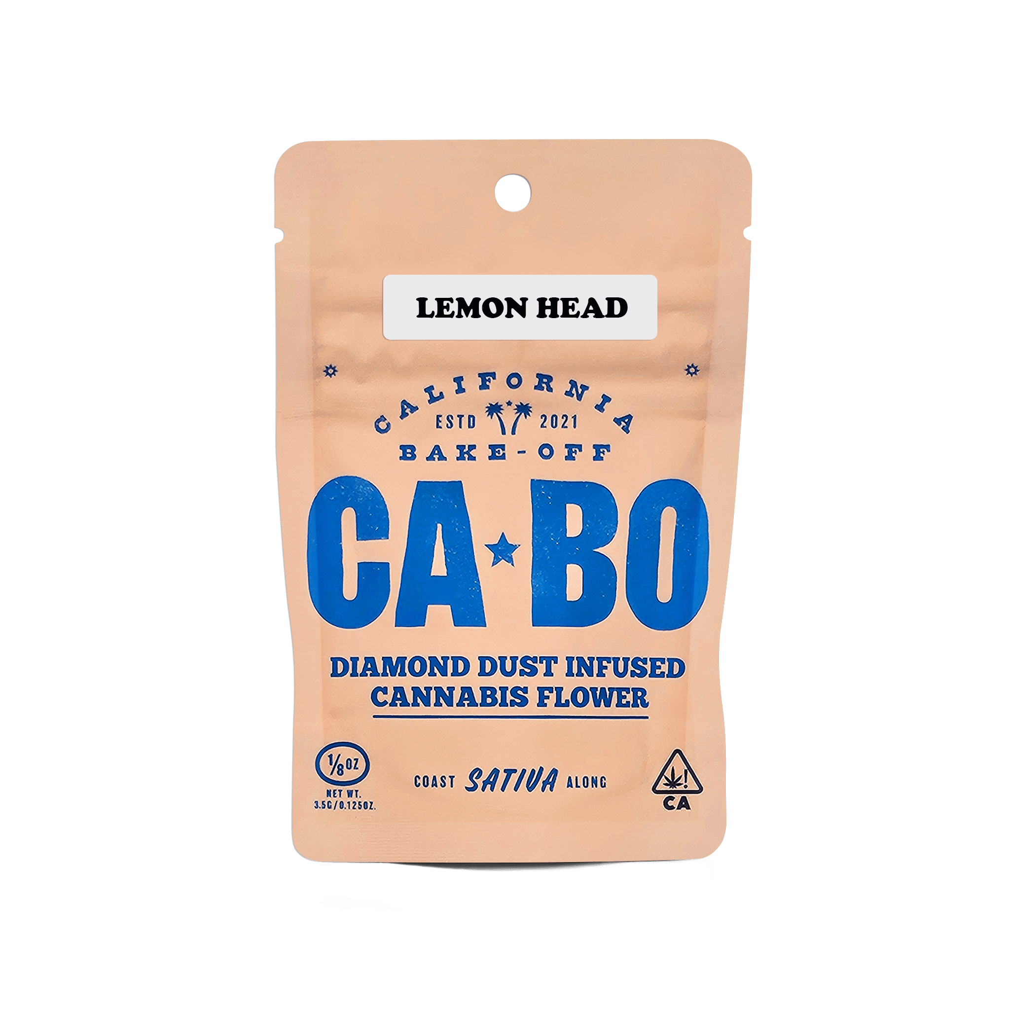 CABO - CABO Diamond Dust Infused 3.5g Flower - Lemon Head - Sativa - 1