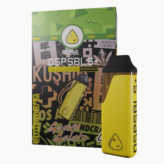 Kushie Brand - Guava Gelato (Hybrid) DSPSBLS+ Pocket Live Resin Diamonds All In One - 1