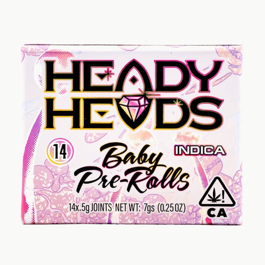 Heady Heads - Baby PR 7g 14pk - Juicy Gelato - 1
