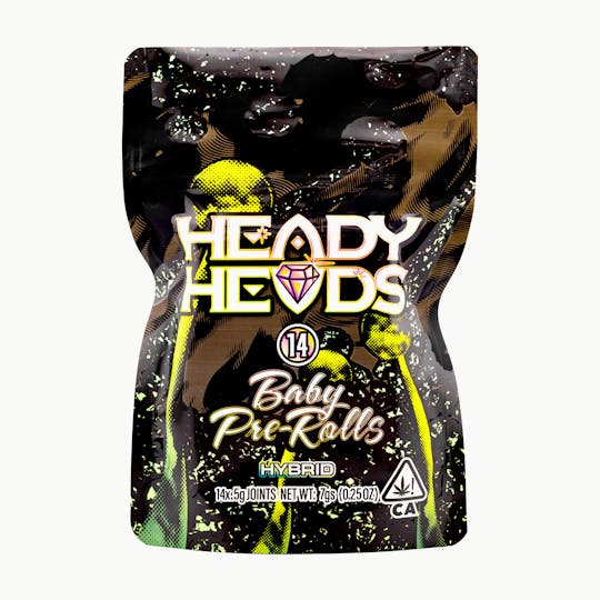 Heady Heads - Baby PR 7g 14pk - Mandarin Cookiez - 1