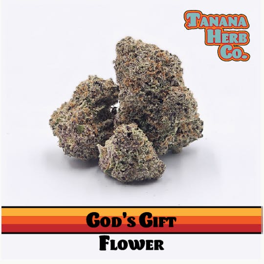 Tanana Herb Co. - God's Gift - 14g Pre-Packaged Flower - 1