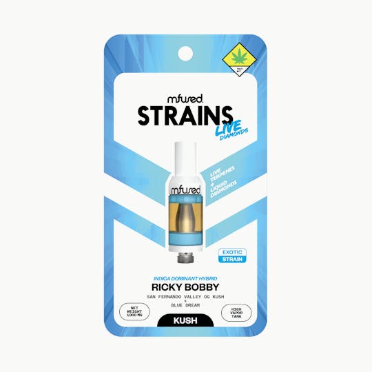 MFused - STRAINS Live Diamonds Tank - Ricky Bobby - 1