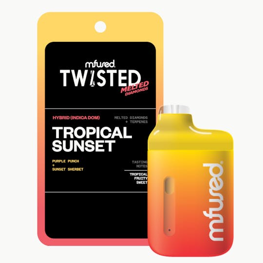 MFused - TWISTED Melted Diamonds Jefé - Tropical Sunset - 1