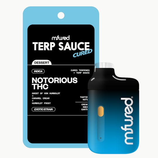 MFused - TERP SAUCE Cured Jefé - Notorious THC - 1