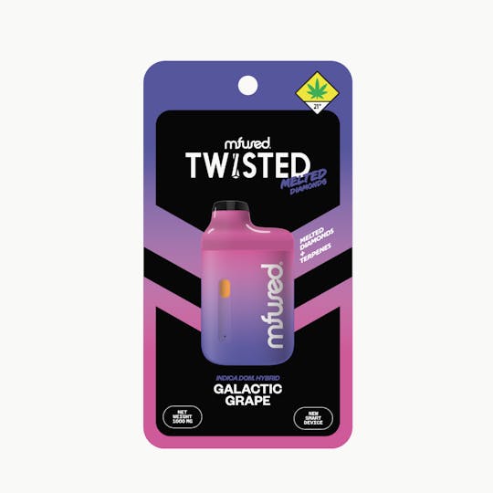 MFused - TWISTED Melted Diamonds Jefé - Galactic Grape - 1