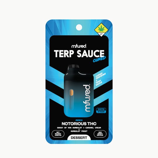MFused - TERP SAUCE Cured Jefé - Notorious THC - 1