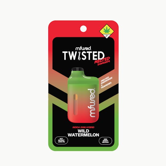 MFused - TWISTED Melted Diamonds Jefé - Wild Watermelon - 1