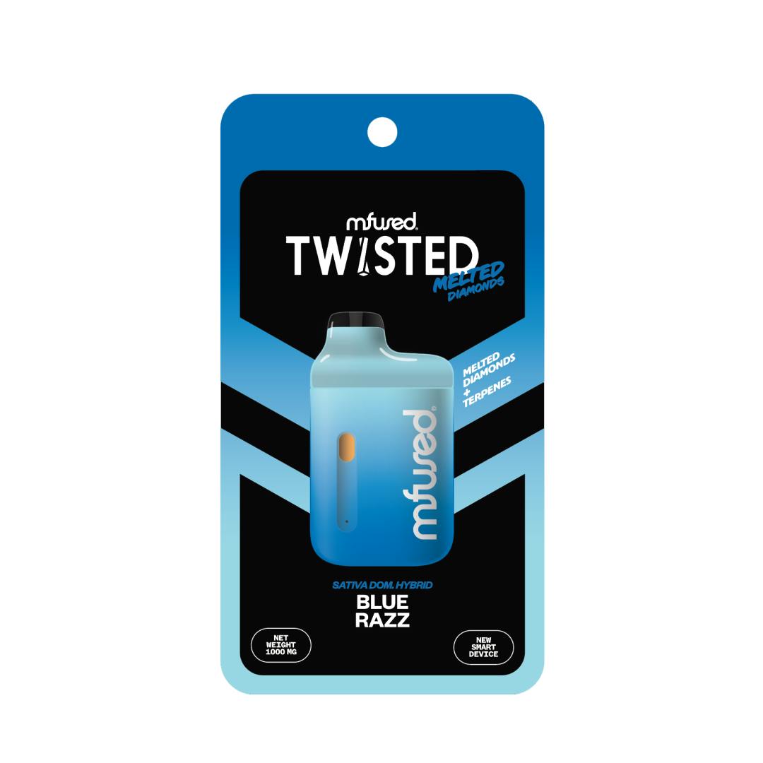 MFused - TWISTED Melted Diamonds Jefé - Blue Razz - 1