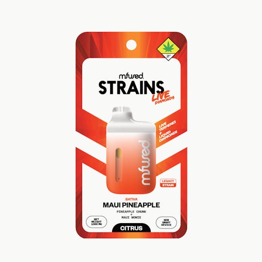 MFused - STRAINS Live Diamonds Jefé - Maui Pineapple - 1