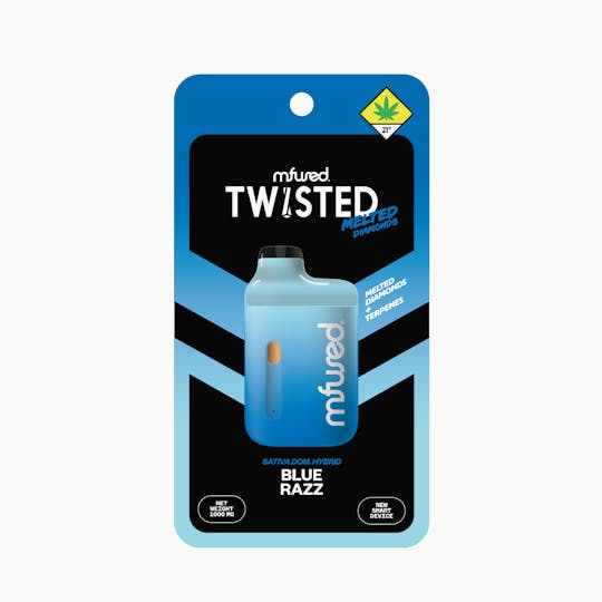 MFused - TWISTED Melted Diamonds Jefé - Blue Razz - 1
