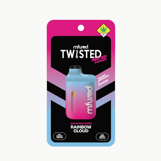 MFused - TWISTED Melted Diamonds Jefé - Rainbow Cloud - 1
