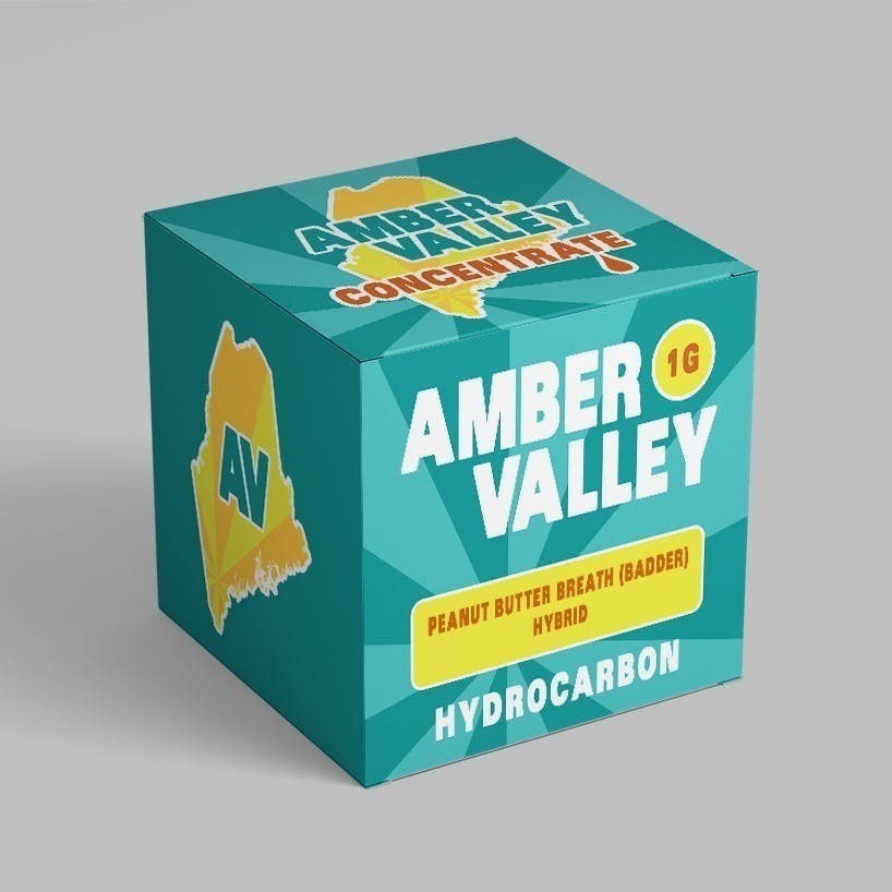 Amber Valley - Amber Valley Badder 1g - Peanut Butter Breath (H) - 1