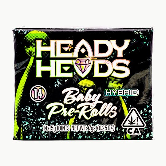 Heady Heads - Baby PR 7g 14pk - Blue Jamz - 1