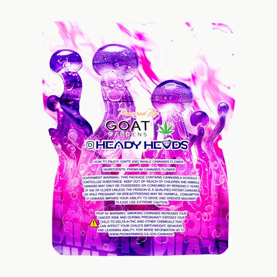 Heady Heads - Packaged Flower 3.5g - Bodega - 1